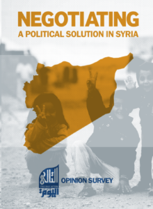 Negotiating a political solution in Syria_cover