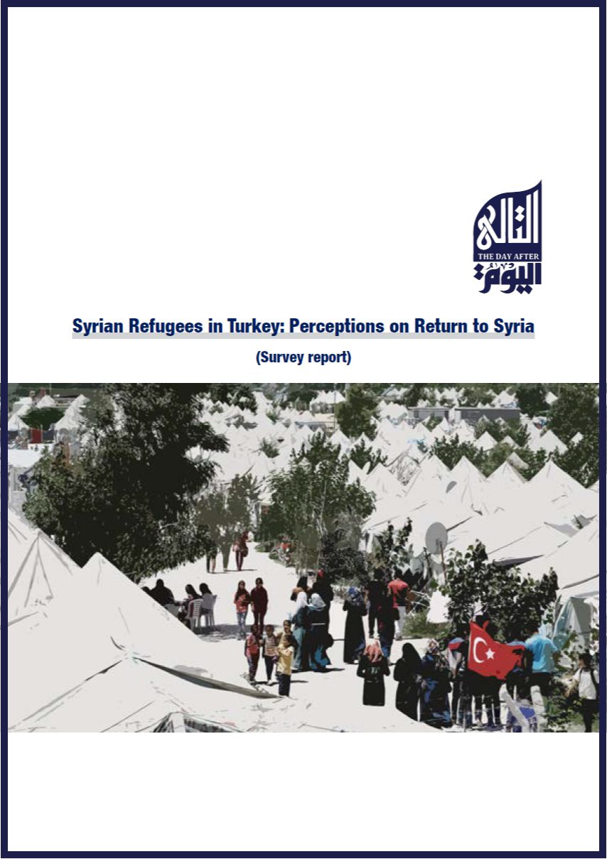 Syrian Refugees in Turkey: Perceptions on Return to Syria