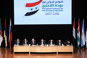 Damascus Refugee Conference: The return of Syrian refugees relies on ending the real problem: the Syrian regime