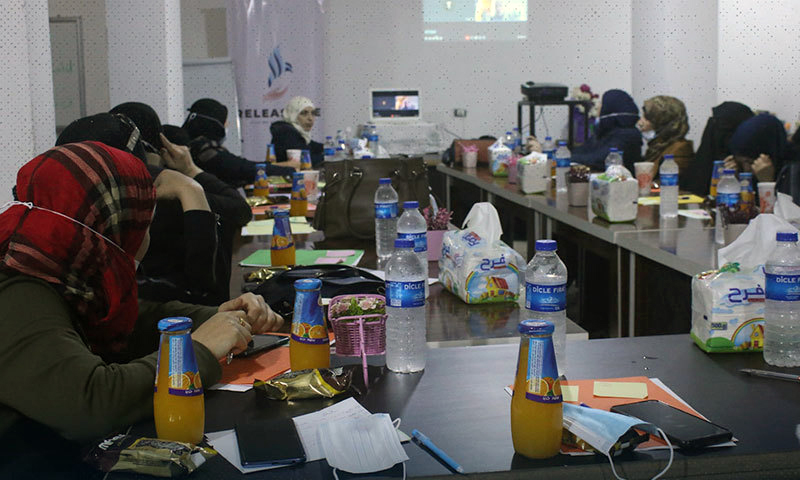 “Justice and Labor”… an initiative to reintegrate female survivors north of Aleppo