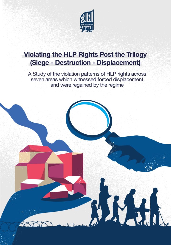 A Study of the violation patterns of HLP rights across seven areas which were regained by the regime
